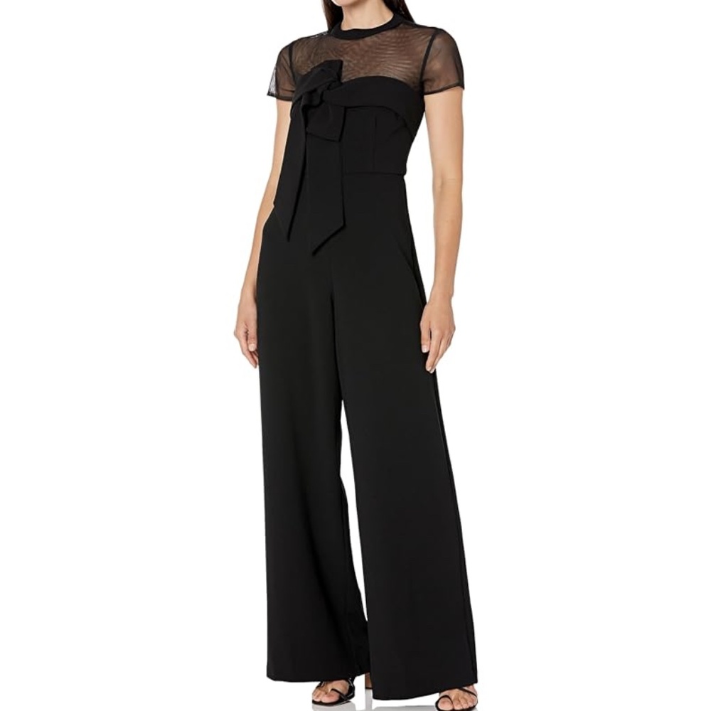 NEW JS Collections - Crepe Oversize Bow Jumpsuit … - image 1